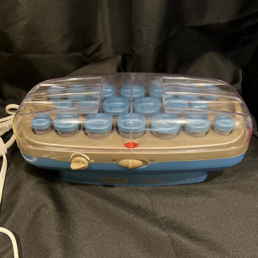 Conair ION Shine Instant Hot Hair Style Rollers 20 Curlers TESTED - Read Descrip